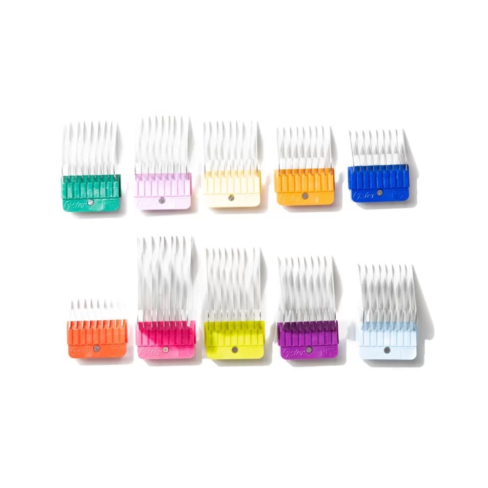 Peinetas para maquina de cortar pelo de perro OSTER acero inox - Imagen 3