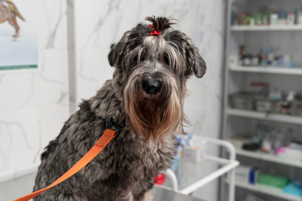 mascota estresada