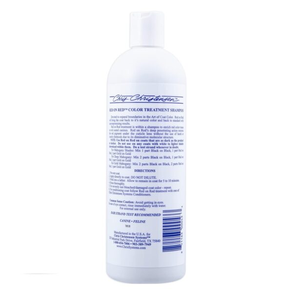 shampoo red red