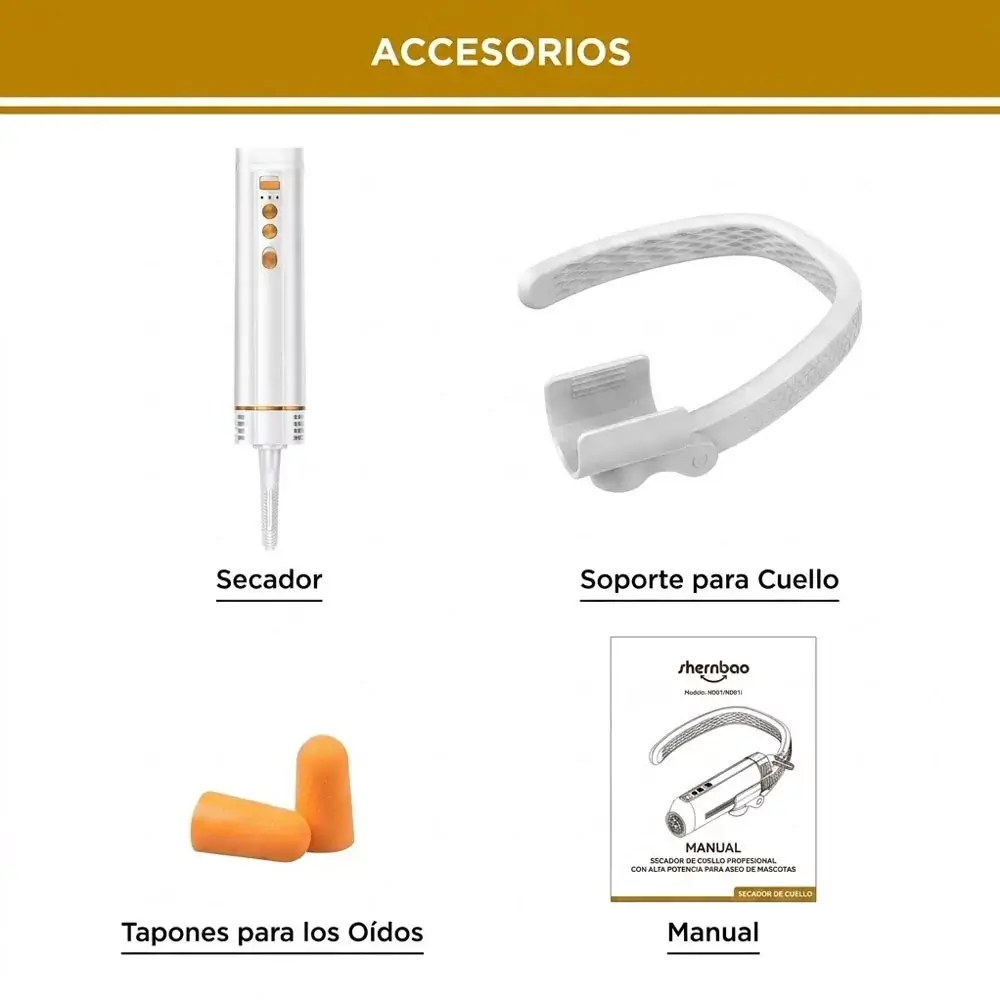 secadora de cuello shernbao