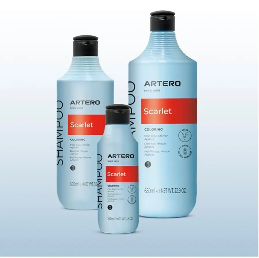 shampoo artero pelo rojo